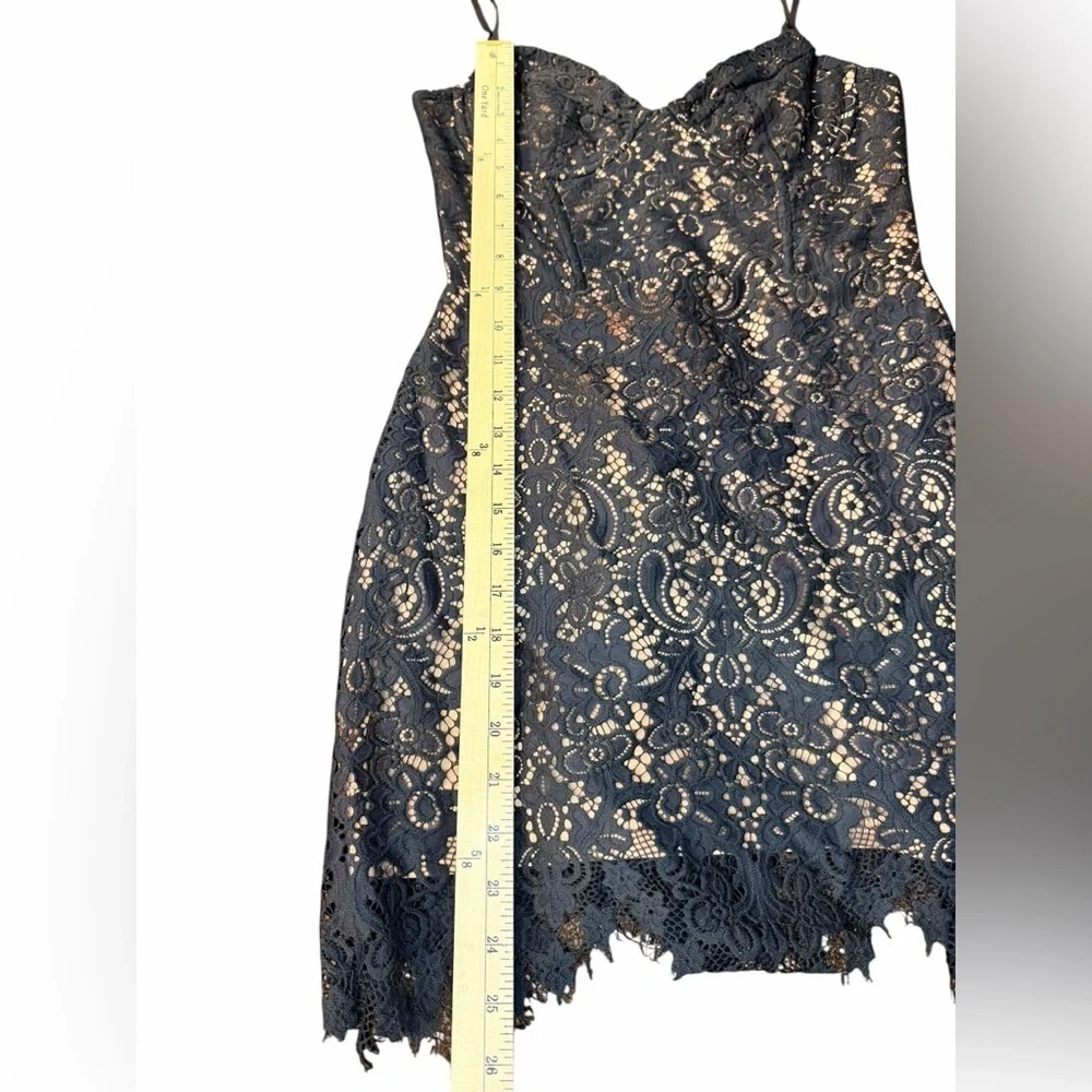 For Love And Lemons Vika Mini Dress Black